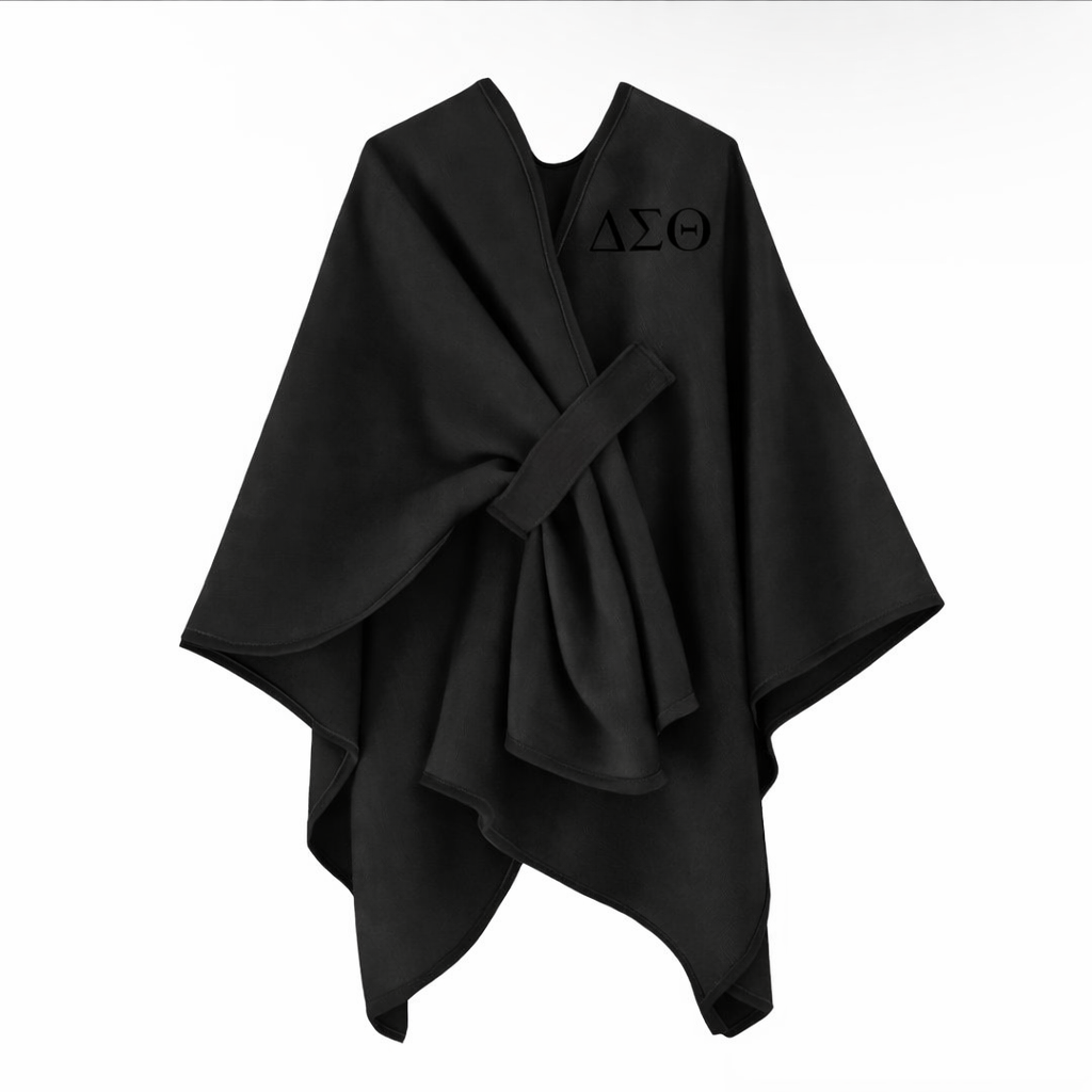 ΔΣΘ Wrap Shawl/Poncho with Loop