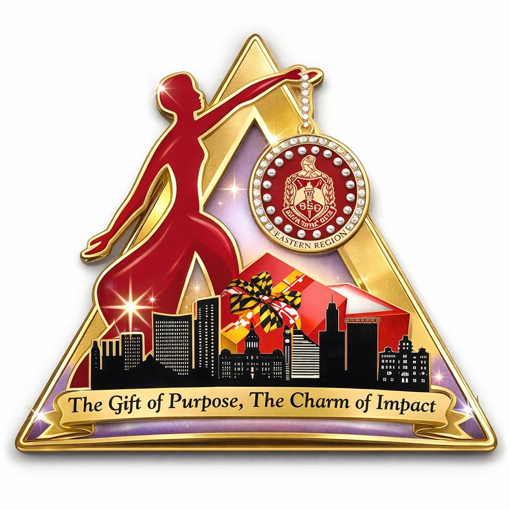 ΔΣΘ Eastern Regional Conference Pin