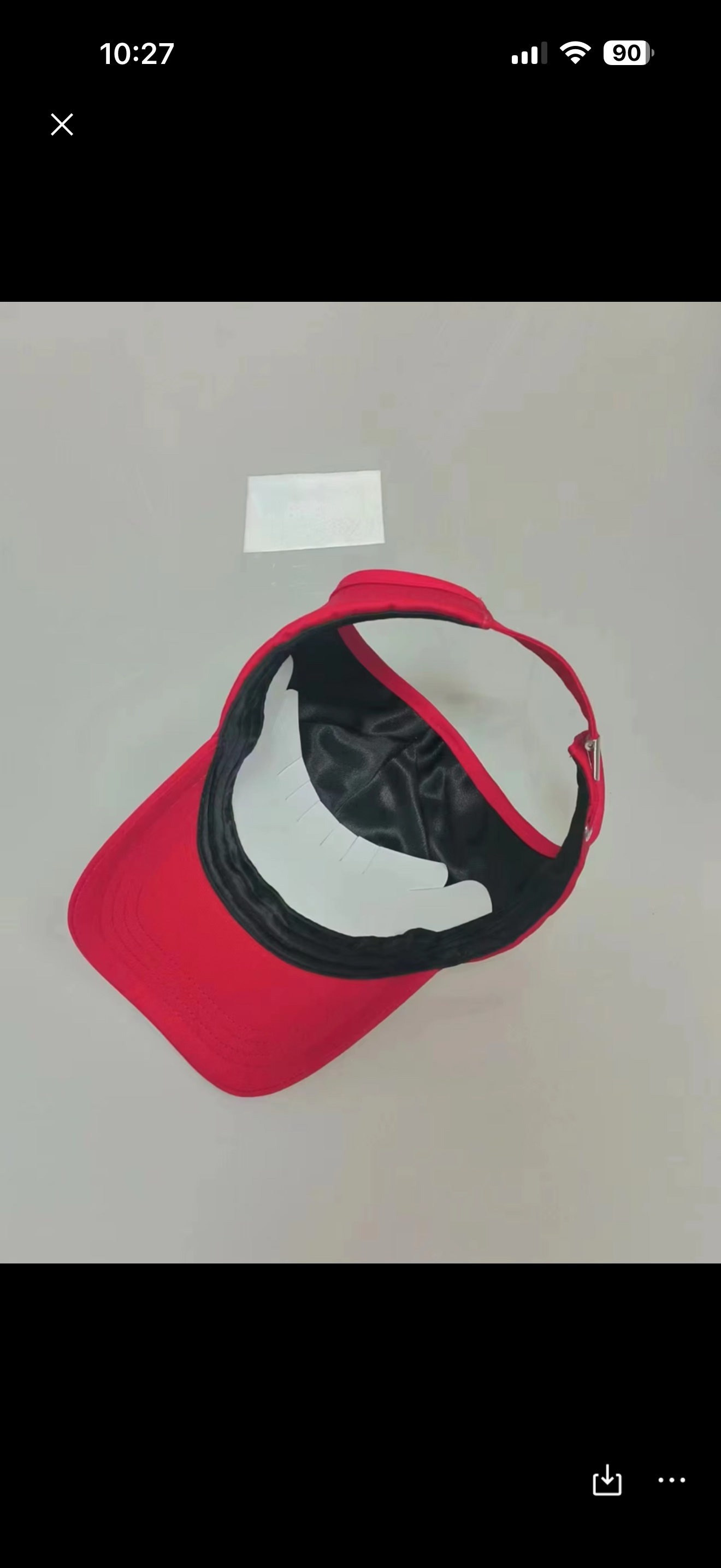 ΔΣΘ Open Back Satin-Lined Baseball Cap