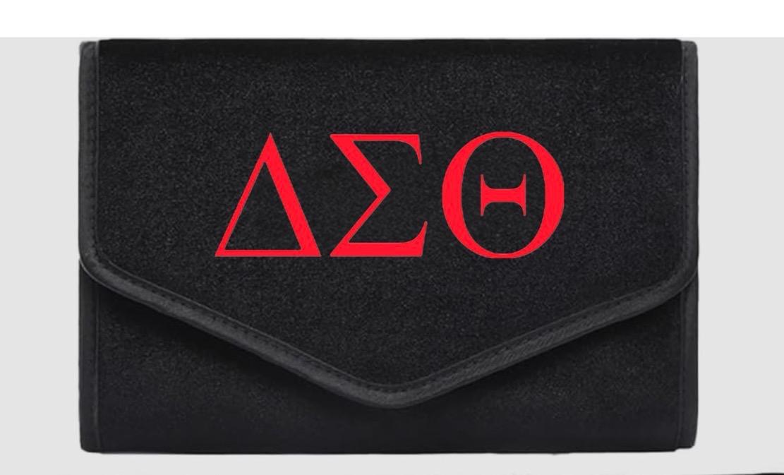 ΔΣΘTravel Jewelry Roll