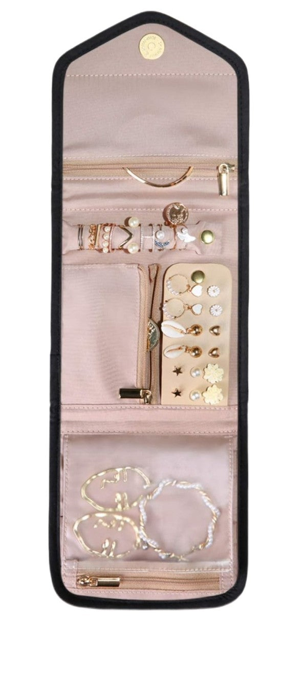 ΔΣΘTravel Jewelry Roll