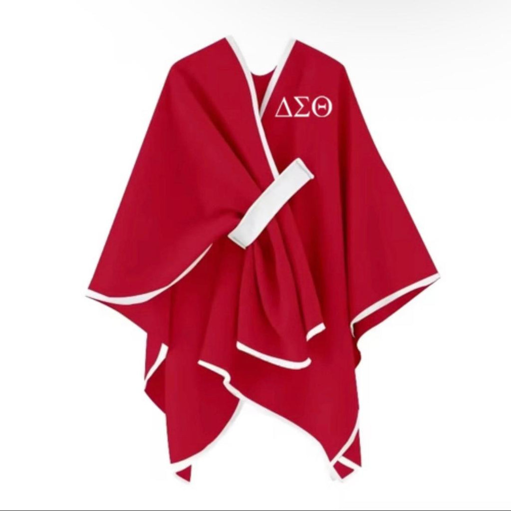 ΔΣΘ Wrap Shawl/Poncho with Loop