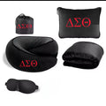 ΔΣΘ Travel Pillow and Blanket Set