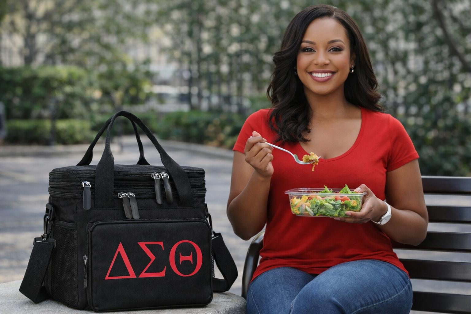 ΔΣΘ Insulated Lunch Bag